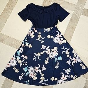 Midi flowery dress